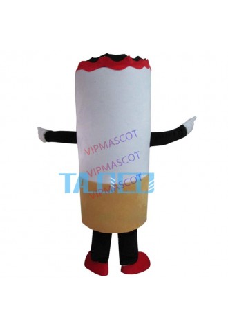 Hot sale Adult Smoke Mascot Costume Cigarette Tobacco Pimp Stick Burn Coffin Nail Halloween