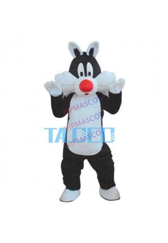 Sylvester Cat Mascot Costume Cartoon Fancy Dress Outfit Free Ship Adult Size