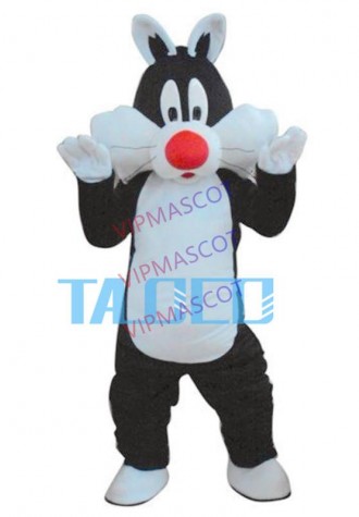Sylvester Cat Mascot Costume Cartoon Fancy Dress Outfit Free Ship Adult Size