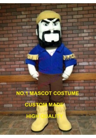 Voyageur mascot costume big black beard adult size customizable cartoon mascotte anime cosply costumes carnival fancy dress 2429