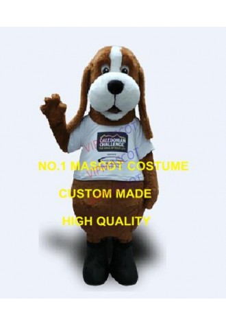 Anime Cosply Costumes Yellow Sporty Dog Mascot Costume Adult Cartoon Character Puppy Theme Carnival Mascotte Fancy Dress 1925