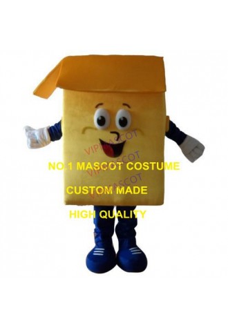 (Can Change Color) Anime Cosply Costume Golden Yellow Carton Box Mascot Costume Advertising Mascotte Fancy Dress Suit Kits 1954