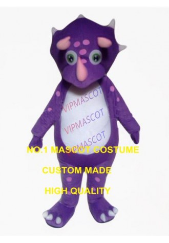 cute little purple dino dinosaur mascot costume adult size cartoon dino theme anime cosplay costumes carnival fancy dress 2539