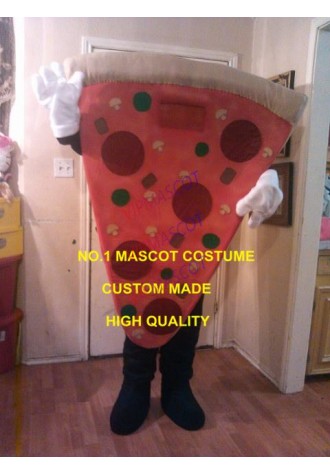 Factory New Custom Pizza Mascot Costume Adult Fast Food Theme Carnival Halloween Christmas Food Mascotte Fancy Dress KITS 1815