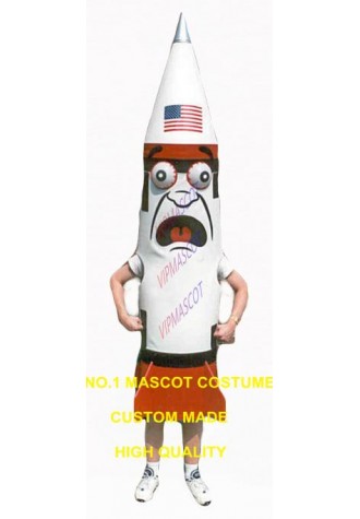 PATRIOT MISSILE MAN mascot costume adult size newly custom cartoon MISSILE theme anime cosplay costumes Halloween carnival 2822