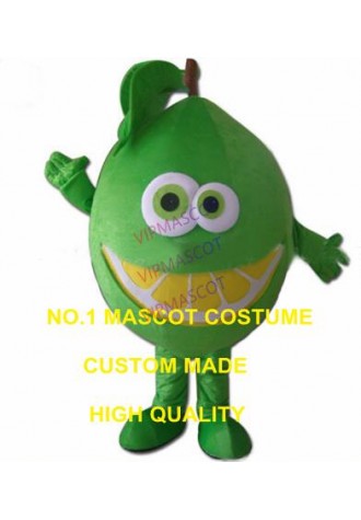 lime mascot costume Green Orange Arancia Mandarin Tangerine Lemon Lime Limon fruit theme anime cosplay costumes carnival 2840