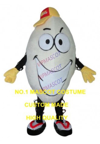 Humour happy rice mascot costume adult size cartoon white rice food theme funny costumes carnival fancy dress shopping kits 2650