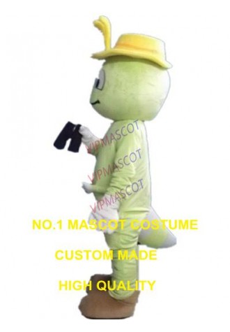 yellow insect mascot costume custom cartoon character cosplay adult size carnival costume 3083