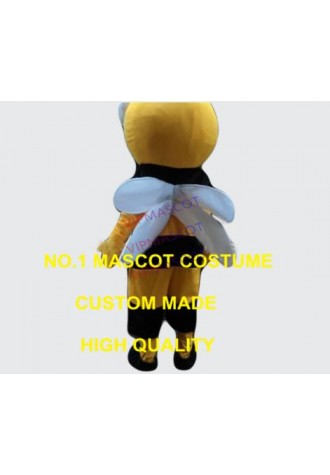 funny hornet bee mascot costume adult size wholesale cartoon yellow bee insect theme anime cosplay costumes carnival fancy 2907