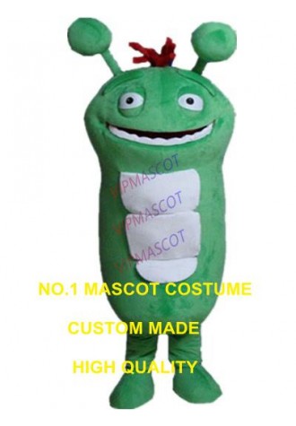 green warm mascot costume insect custom cartoon character cosplay adult size carnival costume 3082
