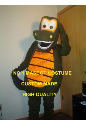 Anime Cosply Costumes New CROCODILE ALLIGATOR MASCOT COSTUME Cartoon Character Gator Theme Mascotte Fancy Dress Kits 2035