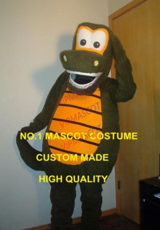 Anime Cosply Costumes New CROCODILE ALLIGATOR MASCOT COSTUME Cartoon Character Gator Theme Mascotte Fancy Dress Kits 2035