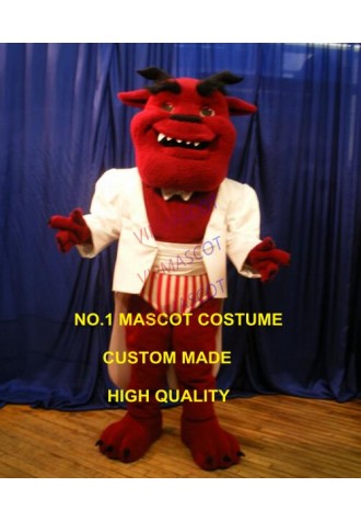 New University Red Beast Mascot Costume Customizable Cartoon Devil Monster Beast Theme Anime Cosplay Costumes Fancy Dress 2415