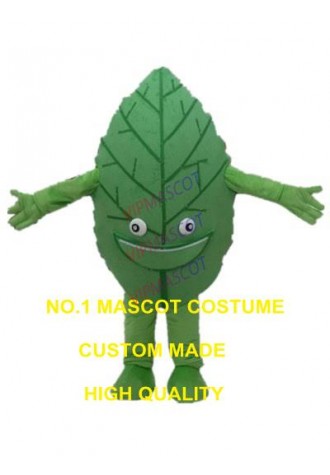 tree leaf mascot costume green leaf custom cartoon character cosplay carnival costume 3219