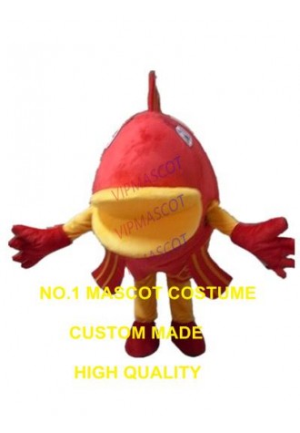 red carp mascot costume cyprinoid custom adult size cartoon character cosplay carnival costume 3212
