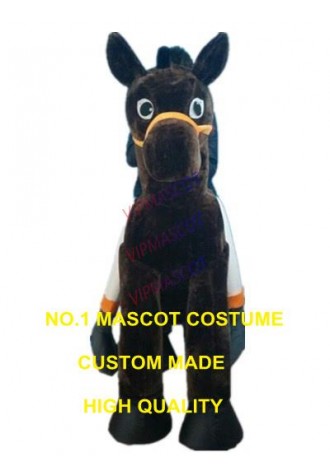 horse rider mascot costume custom cartoon character cosplay carnival costume 3008