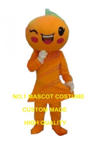 cartoon orange mascot costume custom cartoon character cosplay carnival costume 3012