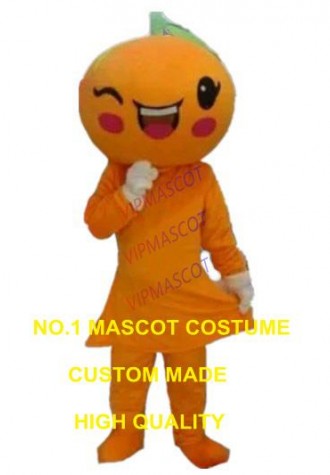 cartoon orange mascot costume custom cartoon character cosplay carnival costume 3012