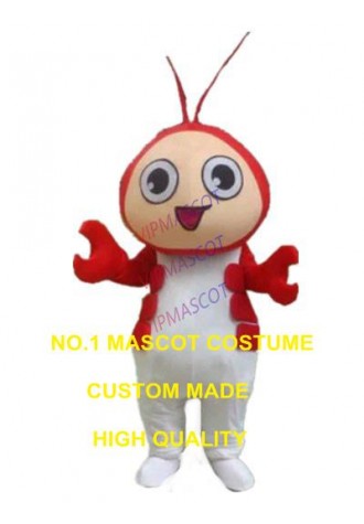 lobstar babe mascot costume Crayfish shrimp custom cartoon character cosplay carnival costume 3036