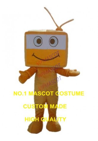 television mascot costume TV custom cartoon character cosplay adult size carnival costume 3110