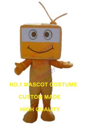 television mascot costume TV custom cartoon character cosplay adult size carnival costume 3110