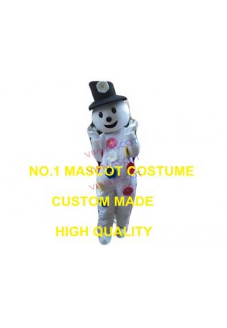 christmas snowman mascot costume snow man custom cartoon character cosplay adult size carnival costume 3411