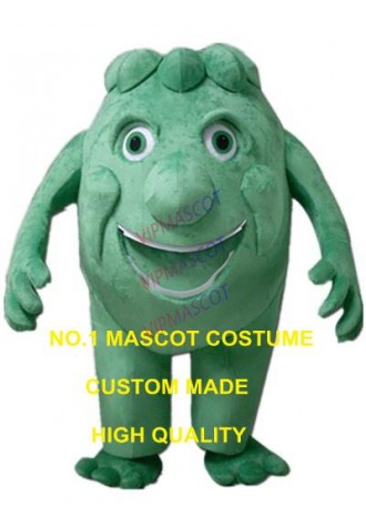 green monster mascot costume alien custom adult size cartoon character cosplay carnival costume 3217