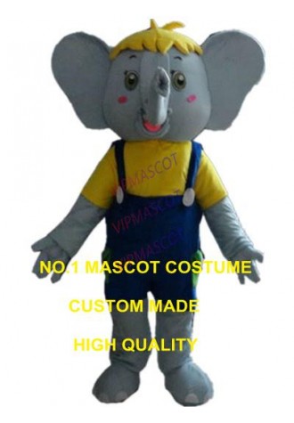 grey elephant mascot costume cartoon elephant custom adult size cartoon character cosplay carnival costume 3266