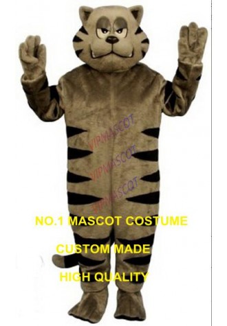 Ferocious cat mascot costume adult size cartoon tiger theme anime cosplay costumes carnival fancy dress kits 2701