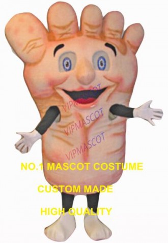 Mr foot mascot costume professional custom adult size feet health theme anime cosplay costumes carnival fancy dress kits 2811