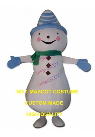 new snowman mascot costume adult size promotion cartoon Christmas snowman baby theme anime cosplay costumes carnival fancy 2894