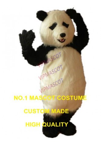 plush panda mascot costume panda bear mascot custom cartoon character cosplay carnival costume 3003