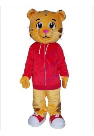 Red Coat Tiger mascot costume animal cartoon costume adult children party fancy dress mascot costume free shipping