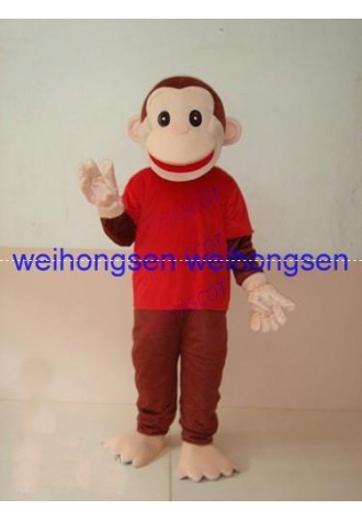 EVA Material Helmet  little monkey Mascot Costume Cartoon Apparel Halloween Birthday Cosplay 678