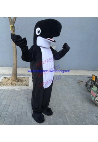 MaKe EVA Material dolphin Mascot Costumes Unisex cartoon Apparel Cosplay fish mascot costumes 233