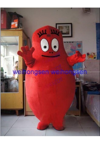 Make EVA Material Barbapapa Mascot Costume Barba Papa Cartoon Apparel Halloween Birthday Cosplay Unisex 683