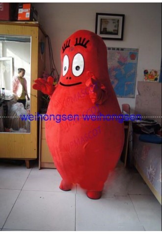Make EVA Material Barbapapa Mascot Costume Barba Papa Cartoon Apparel Halloween Birthday Cosplay Unisex 683