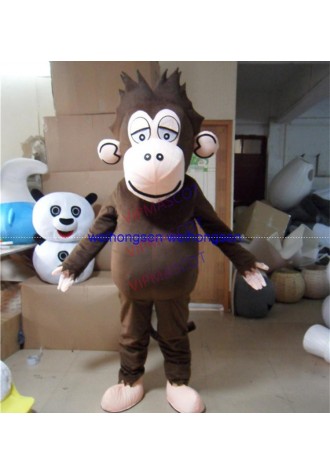 EVA Material Helmet The cutest Apes monkey Mascot Costumes Cartoon Apparel Birthday party Masquerade 916