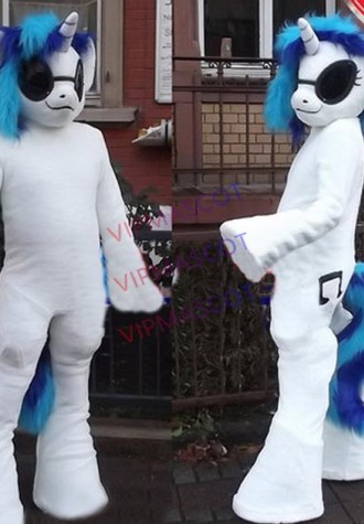 High quality EVA Material Helmet Silver armor Pony Mascot Costumes Movie props show cartoon Apparel Cosplay 471