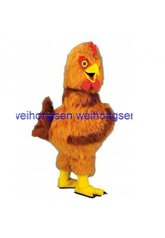 Rapid MaKe Can be washed with water EVA Material Helmet Plush Simulation Hen Mascot Costumes cartoon Apparel Cosplay 360