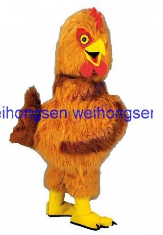 Rapid MaKe Can be washed with water EVA Material Helmet Plush Simulation Hen Mascot Costumes cartoon Apparel Cosplay 360