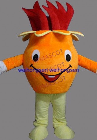 Make EVA Material pomegranate Mascot Costumes Crayon Cartoon Apparel Birthday party Masquerade 928