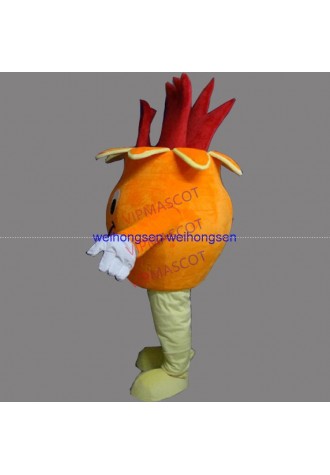 Make EVA Material pomegranate Mascot Costumes Crayon Cartoon Apparel Birthday party Masquerade 928