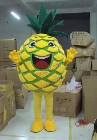 Rapid Make EVA Material pineapple Mascot Costume Fruit Cartoon Apparel Halloween Birthday Cosplay 563