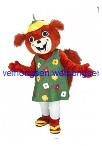 Rapid MaKe High quality EVA Material happy Squirrel Mascot Costumes cartoon Apparel Cosplay squirrel mascot costumes 300