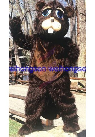Rapid MaKe Can be washed with water EVA Material Helmet Plush Large teeth Mouse Mascot Costumes cartoon Apparel Cosplay 311