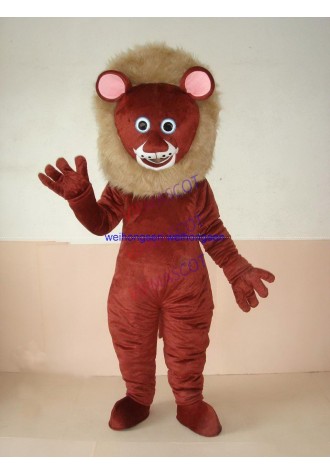 Rapid MaKe Can be washed with water EVA Material Helmet MaKe brown Lion Mascot Costumes cartoon Apparel 396