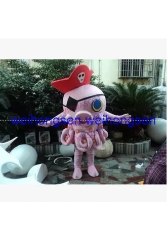 EVA Material Squid Cuttlefish Mascot Costumes Unisex cartoon Apparel Cosplay Octopus mascot costumes 240