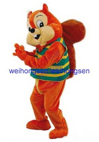 Rapid MaKe High quality EVA Material Squirrel Mascot Costumes cartoon Apparel Cosplay squirrel mascot costumes 299