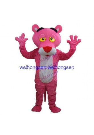 Rapid MaKe Can be washed with water EVA Material Helmet Simulation pink panther Mascot Costumes cartoon Apparel Cosplay 373